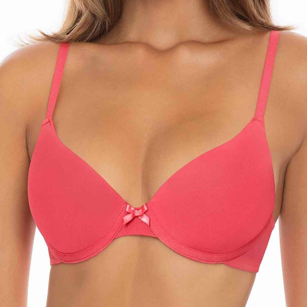 Secret Treasures Lot of 4 Coral Padded Underwire T-Shirt Bra 40DD